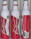 Budweiser Brazil Aluminum Bottle
