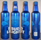 Bud Light A-B Crest Aluminum Bottle