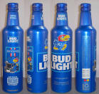 Bud Light NCAA Kansas Jayhawks Aluminum Bottle