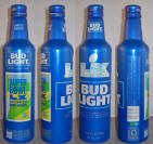 Bud Light NFL 2025 Aluminum Bottle