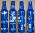 Bud Light Lightning Aluminum Bottle