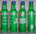 Bud Light NHL 2025 Dallas Stars Aluminum Bottle