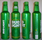 Bud Light St Patricks Day Aluminum Bottle