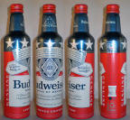 Budweiser Folds of Honor Aluminum Bottle