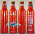 Budweiser Cardinals Aluminum Bottle
