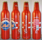 Budweiser MLB 2007 Aluminum Bottle
