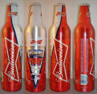 Budweiser Twins Aluminum Bottle