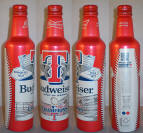 Budweiser Rangers Aluminum Bottle