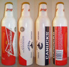 Budweiser Canucks Aluminum Bottle
