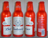 Budweiser China Aluminum Bottle