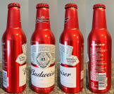 Budweiser China Aluminum Bottle