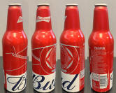 Budweiser China Test Aluminum Bottle