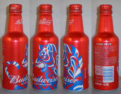 Budweiser New Year 2022 Red n' Roar Aluminum Bottle