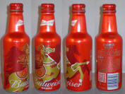 Budweiser New Year 2026 Aluminum Bottle