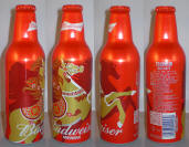 Budweiser New Year 2026 Aluminum Bottle