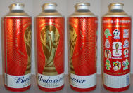 Budweiser FIFA World Cup 2026 Aluminum Bottle