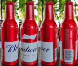 Budweiser Neck Crest Aluminum Bottle