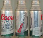 Coors Light NFL Aluminum Bottle
