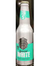 Lion 5 White Aluminum Bottle
