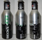 Becks Aluminum Bottle