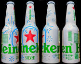Heineken Silver Aluminum Bottle