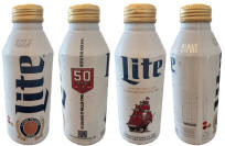 Miller Lite Tampa Bay Buccaneers Aluminum Bottle
