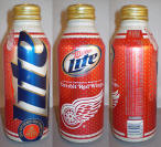 Miller Lite NHL Aluminum Bottle