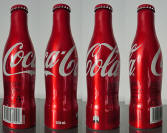 Coke Australia Aluminum Bottle