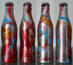 Coke Benelux Aluminum Bottle