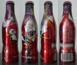 Coke Belgium Aluminum Bottle