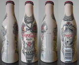 Coke Light Benelux Aluminum Bottle
