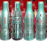 Coke Brazil Test Aluminum Bottle