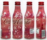 Coke Sakura Aluminum Bottle