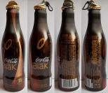 Coke Blak Czech Republic Aluminum Bottle