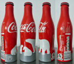 Coke Denmark Aluminum Bottle