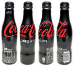 Coke Zero France Aluminum Bottle