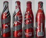 Coke Greece Aluminum Bottle