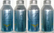 Filette Water Aluminum Bottle