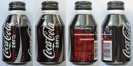 Japan Coke Zero Aluminum Bottle