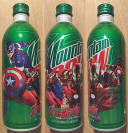 Mt Dew Avengers Aluminum Bottle