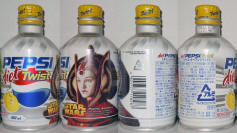 Diet Pepsi Star Wars Aluminum Bottle