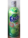 Fanta Melon Soda Aluminum Bottle