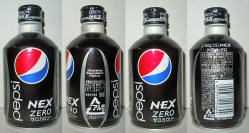 Pepsi Nex Zero Aluminum Bottle