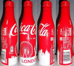 Coke London Eye Aluminum Bottle