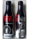 Coke Zero London Eye Aluminum Bottle