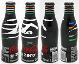 Coke Zero Olympics 2016 Aluminum Bottle