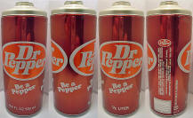 Dr Pepper Aluminum Bottle