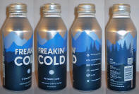 Freakin' Cold Mountain Spring Water Aluminum Bottle