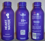 Heart Water Aluminum Bottle