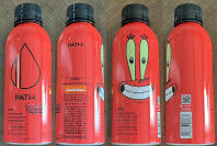 Pathwater Nickelodeon Mr Crab Aluminum Bottle
